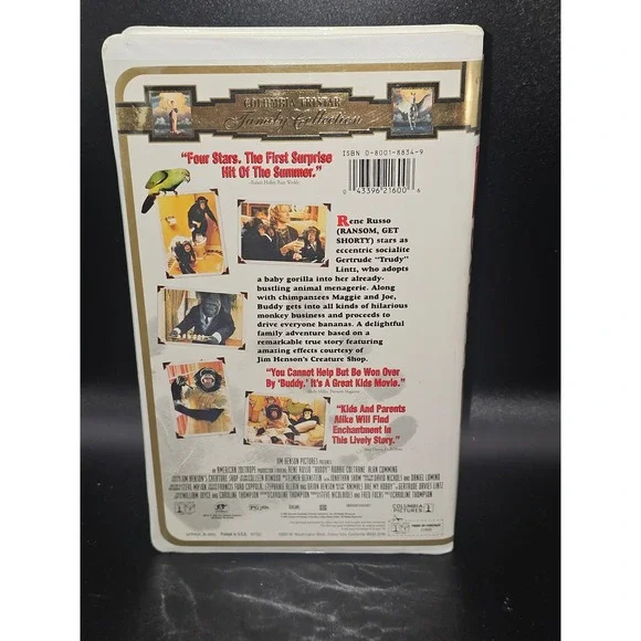 Buddy VHS 1998 clamshell Columbia Tristar Family Film - Picture 4 of 8